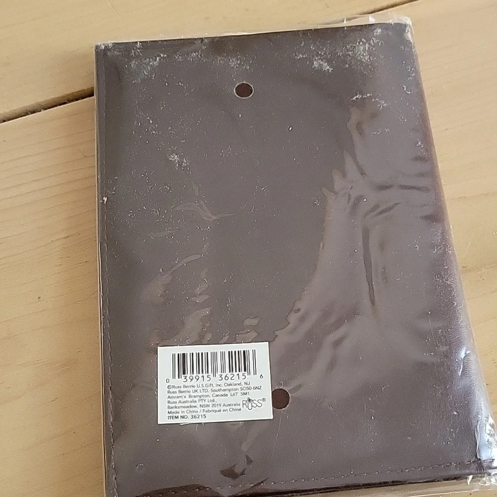 Brown Golf Passport Wallet/Organizer by Russ Berrie